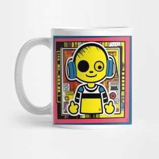 Toddler Boys by Music Genius Art Mug